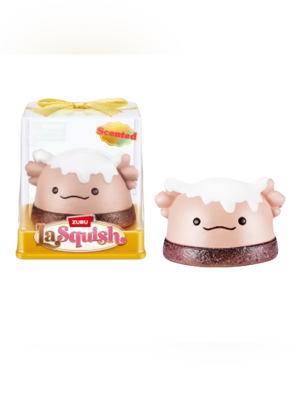 ZURU La Squish La Snaxolotl Slow-Rise Scented Squishy NEW